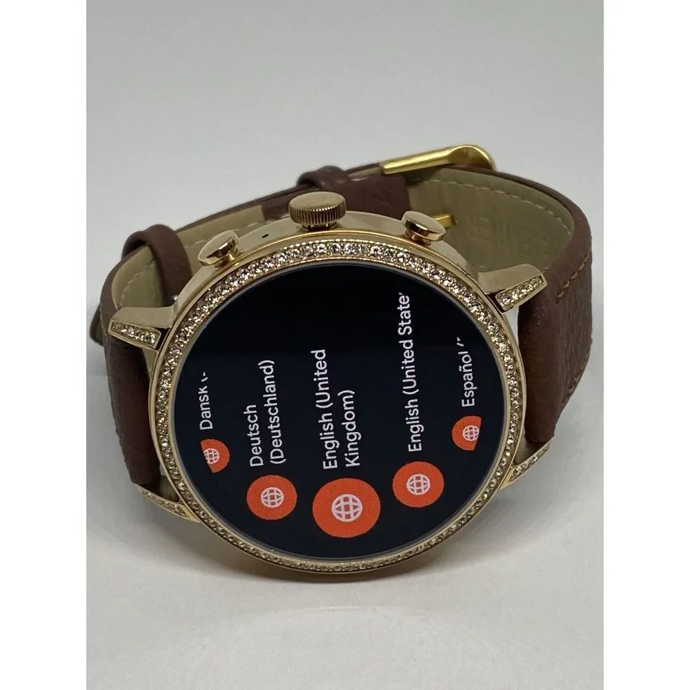 Fossil Gen 4 Authentic Digital Dial Smart Watch Custom Band FTW6011 AB573